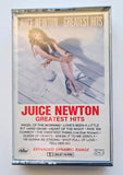 JUICE NEWTON (Silver Spur) - "Greatest Hits" - Cassette Tape  (1984) - [HX-Pro] [XDR] - <b style="color: purple;">SEALED</b>