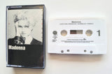 MADONNA - "Madonna" (w/"Lucky Star" & "Borderline") - Cassette Tape (1983) [Original 1st 1983 Version! - No UPC code] - Mint
