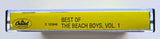 THE BEACH BOYS - "Best Of Vol. 1" - Cassette Tape (1966/1983) [RCV] [Original 12 Songs!] - Mint