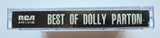 DOLLY PARTON - "Best Of" (w/"Jolene" & "I Will Always Love You") - Cassette Tape  (1975/1984) [Digitally Remastered] - New