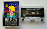 STYX (Dennis DeYoung) - "Best Of Styx" (w/"Lady") - Cassette Tape (1977/1992) [2nd Cover Photo!] [Early RCA Best Of] [Digitally Remastered] [HTF!] - New