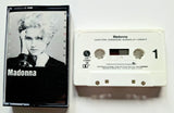MADONNA - "Madonna" (w/"Lucky Star", "Borderline" & "Holiday") - Cassette Tape (1983/1985) [w/UPC Code] - Mint