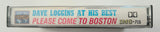 DAVE LOGGINS (Kenny's Cousin) - "At His Best" [w/"Please Come To Boston" & "Someday") - Cassette Tape (1988) - Mint