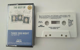 THREE DOG NIGHT - "The Best Of" (w/"One", "Easy To Be Hard" & "Joy To The Word") - [Double-Play Cassette Tape] (1982) - Mint