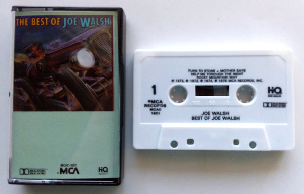 JOE WALSH (The James Gang) - "Best Of Joe Walsh" - Cassette Tape  (1978/1985) [HQ™ - High-Quality] {HX-Pro] - Mint