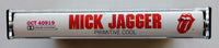MICK JAGGER (The Rolling Stones) - "Primitive Cool" - Cassette Tape (1987) - Mint