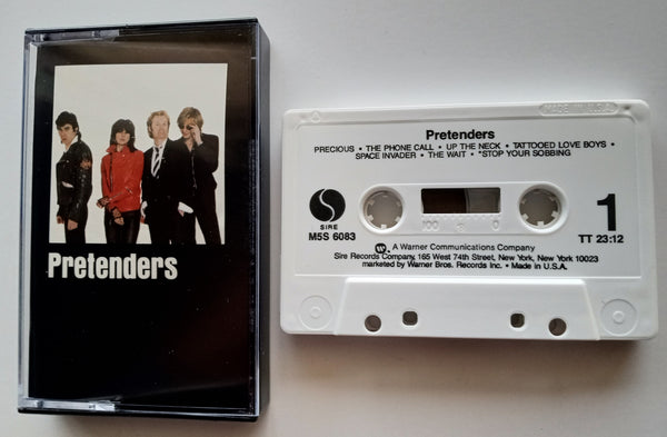PRETENDERS (Chrissie Hynde) - "Pretenders" - Cassette Tape (1980/1992) [Digalog®] [Digitally Mastered] - Mint